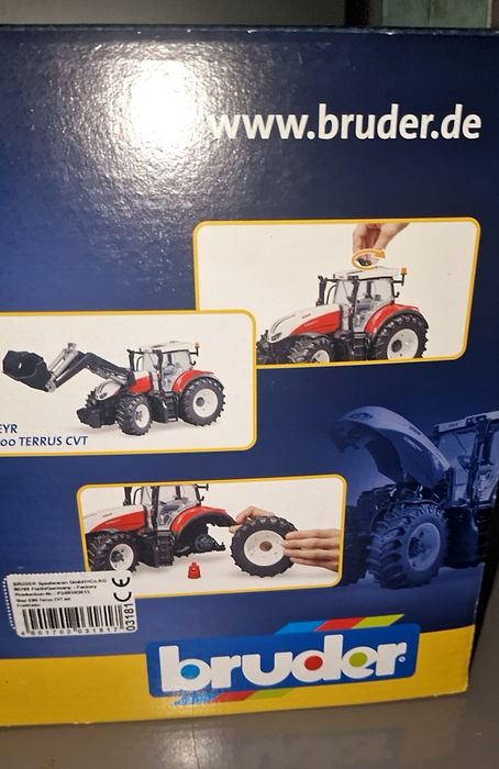 Трактор Steyr 6300 с погрузчиком Bruder