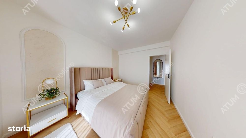 Penthouse 5 camere 3 bai parcare mobilat complet Turnisor Sibiu