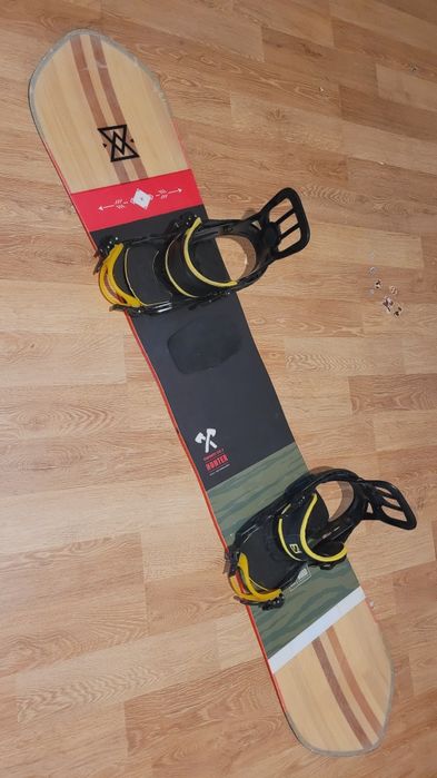 Placa snowboard 162 YES cu legături Salomon nu Burton