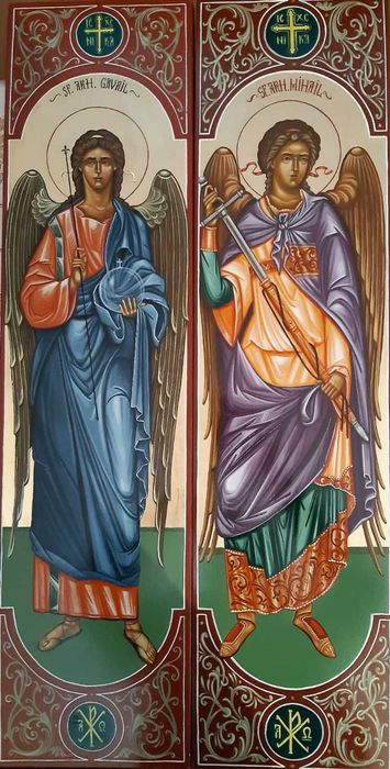 Icoane pictate la comanda