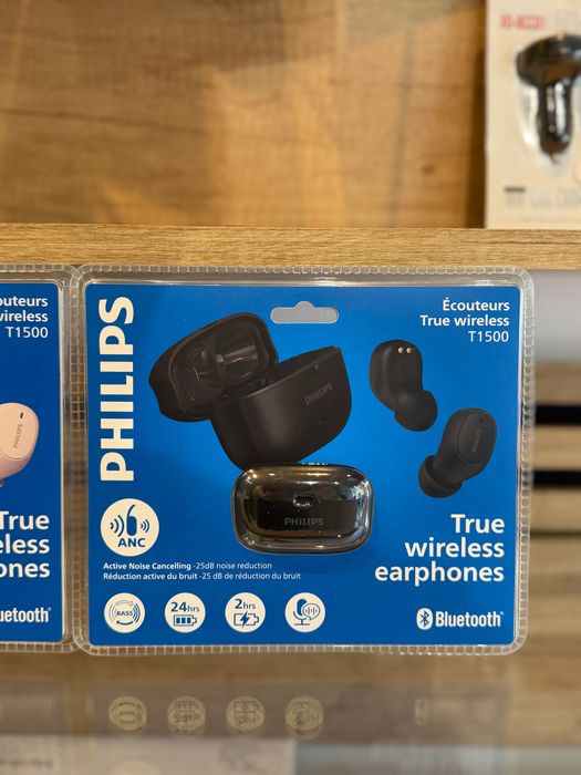 Casti wireless Philips T1500 ANC/Noi/Garantie 12 luni @atsgsm.ro