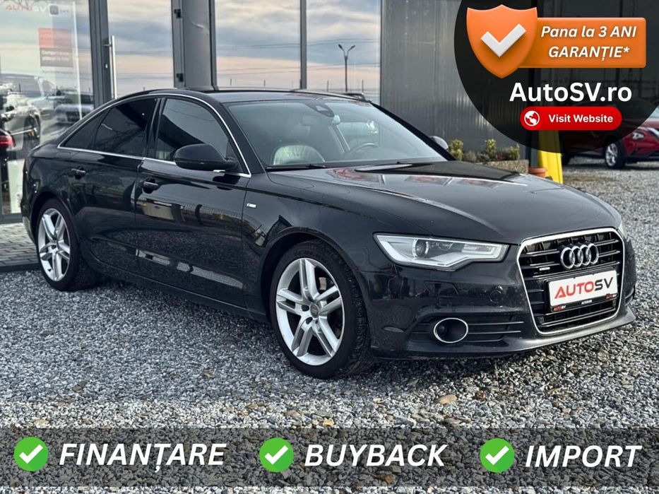 Audi A6 3.0 TDI S-line Quattro / Piele / Rate Fixe Avans ZERO /