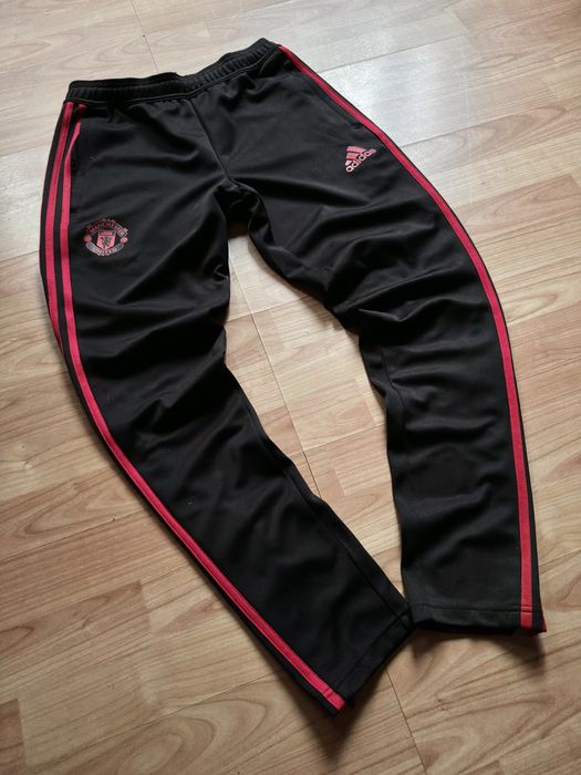 Pantaloni track pants sweats joggers light Adidas x Manchester United