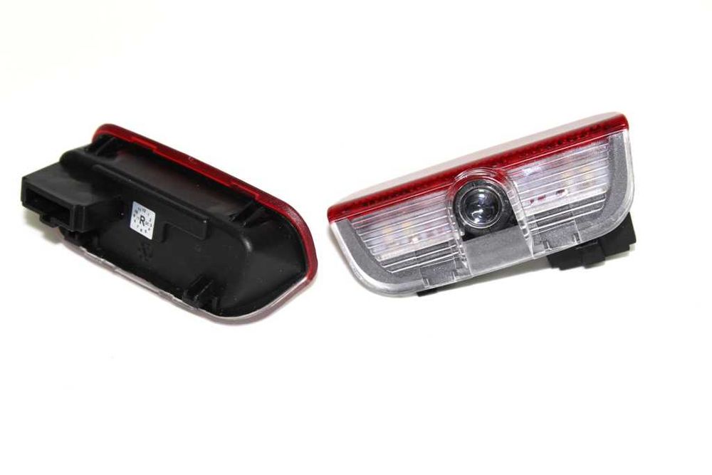 Lampi cu logo VW pentru portiere VW Passat B6, Golf 5 - Fara Eroare