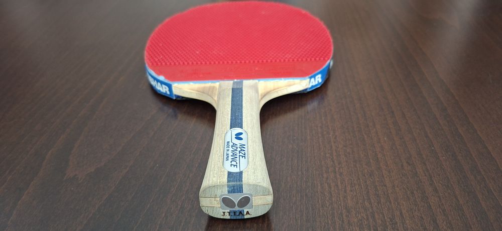 butterfly maze advanced хилка за тенис на маса гуми дърво острие кутия