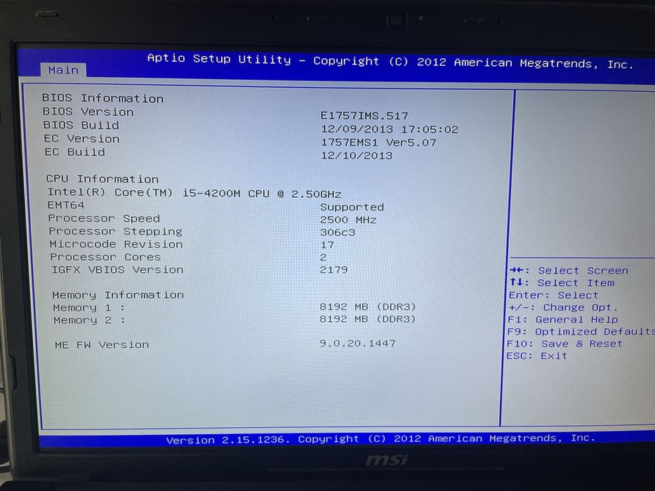 Срочно продам! Ноутбук MSI GE70, i5, Gtx765m, 16гб озу, Ssd 1250гб