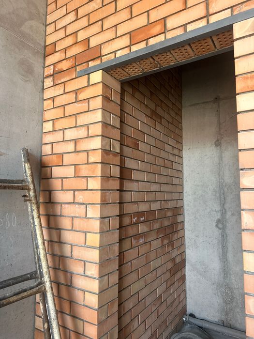 Облицовочный кирпич, красный