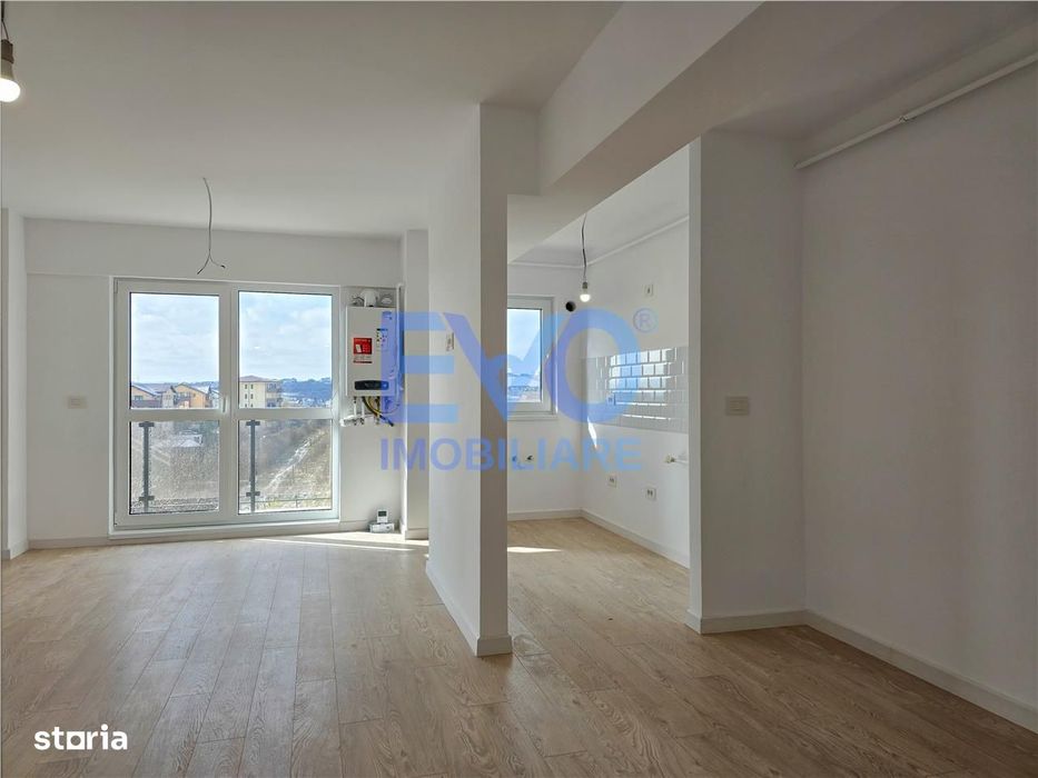 Apartament cu o camera, 43.61 mp, bloc nou, intabulat, zona Galata