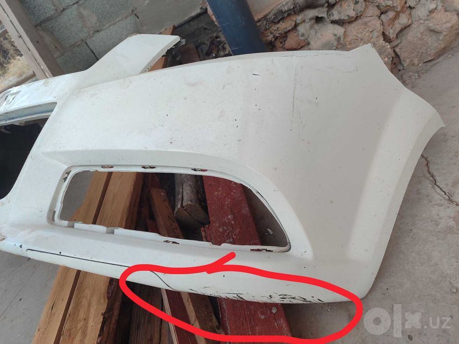 Алды бампер Нексия 3 автомобилине ақ рең