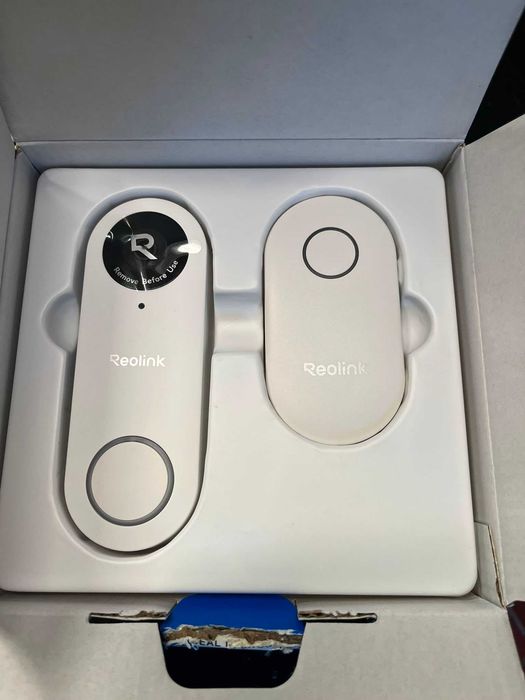 Reolink Sonerie Conectată cu Cameră cu Cablu Sonerie Video WiFi 5MP