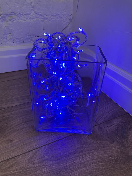 Гирлянда синяя