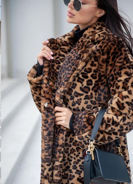 Эко шубка Лео 46-52 (54)