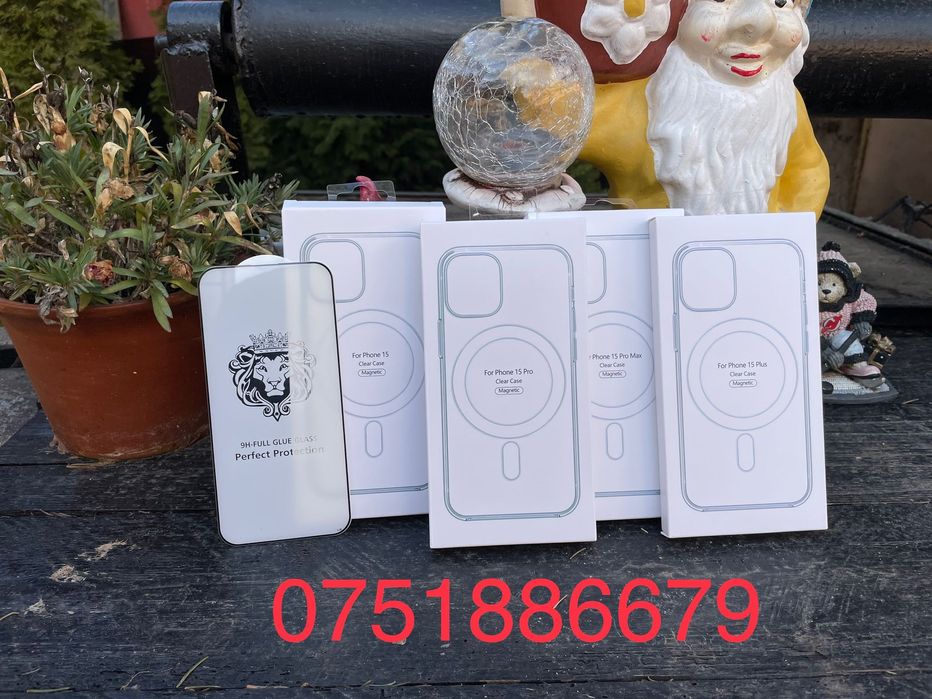 Husa silicon Magsafe iPhone 11 12 13 14 15 16 Pro, Pro Max, Plus