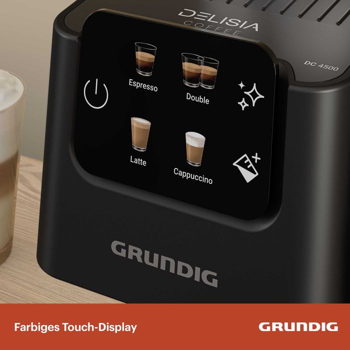 Grundig кафемашина;Еспресо машина KSM 5330 с вграден контейнер за мляко