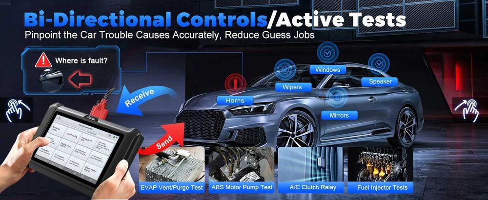 Tableta diagnoza auto profesionala - XTOOL - D7S V2.0 - NOUA