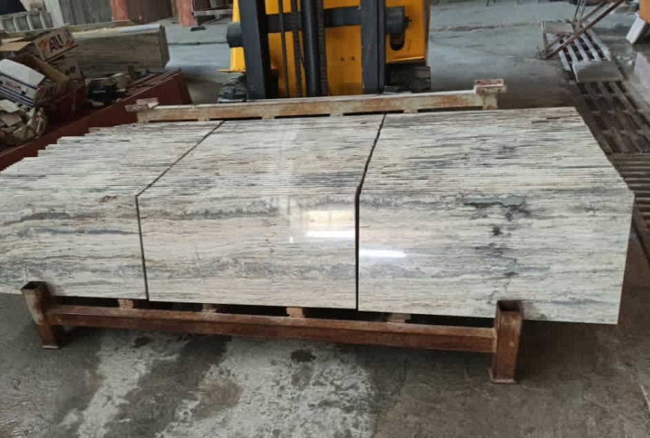 Мрамор белый серый