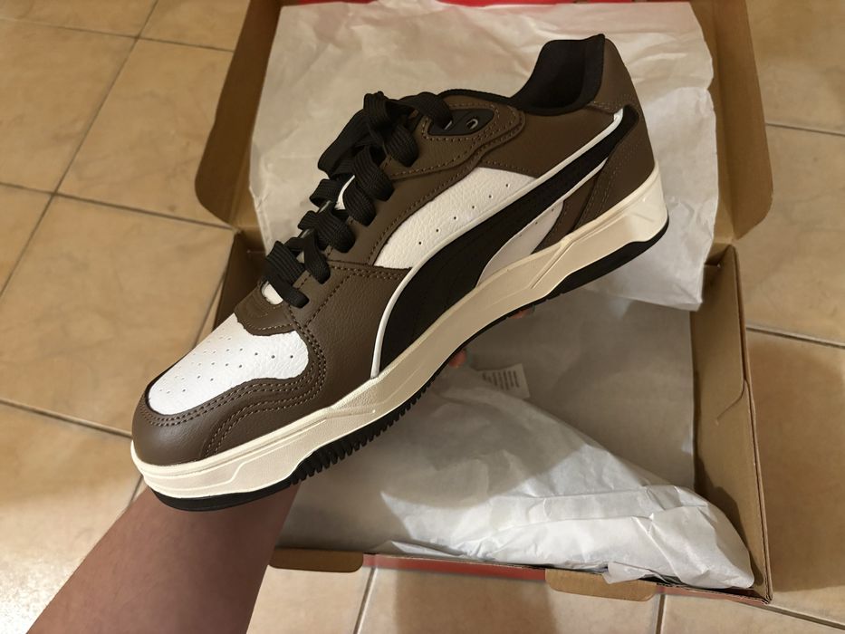 Мъжки кожени маратонки Puma