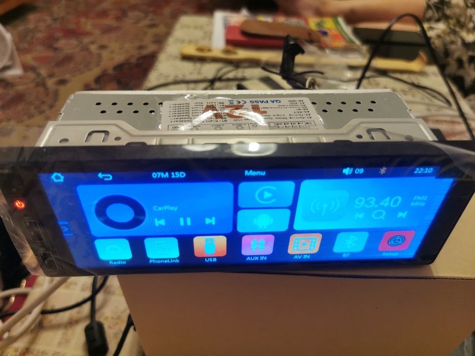 Мултимедия 1 дин с андроид ауто медиен плеар (pioneer alpinne sony jvc