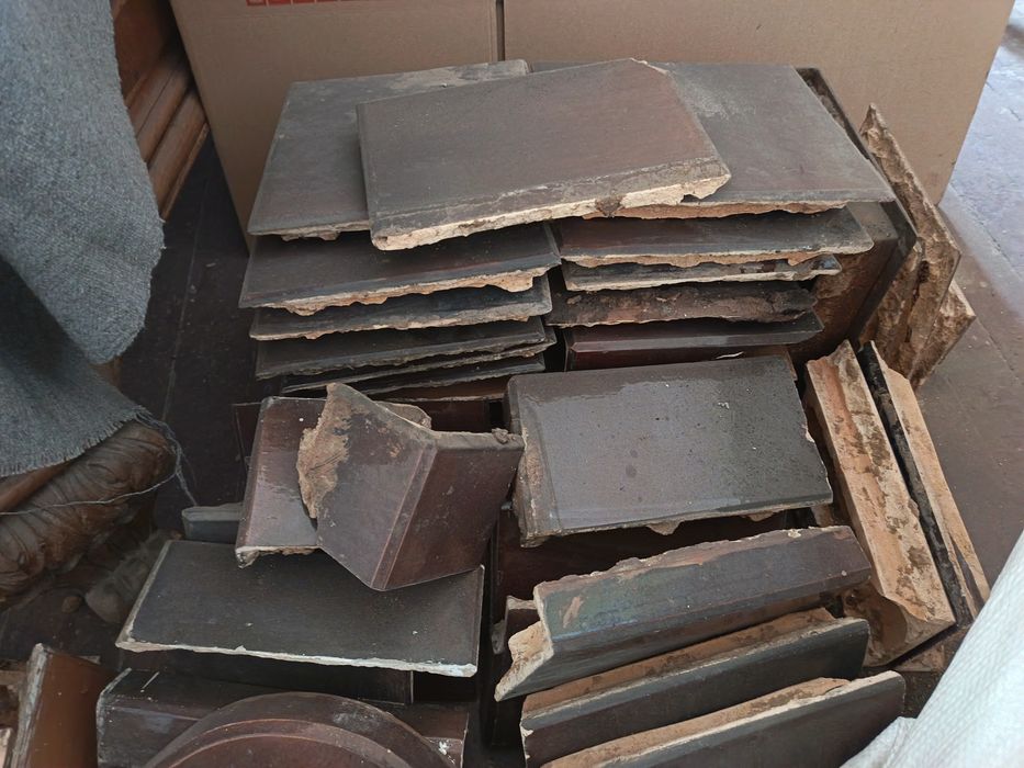 Кахлени плочки от  камина