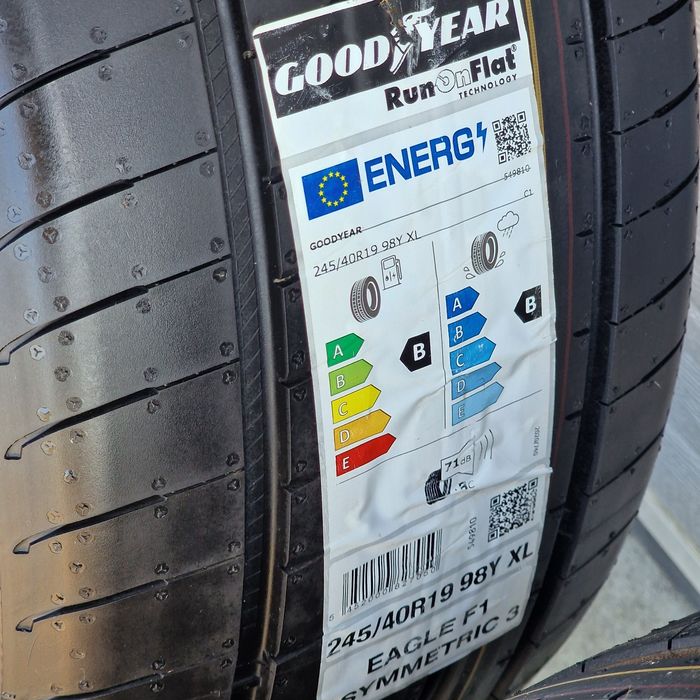 Anvelope Goodyear Eagle F1 Asymmetric 3 245/40 R19 98Y XL Runflat