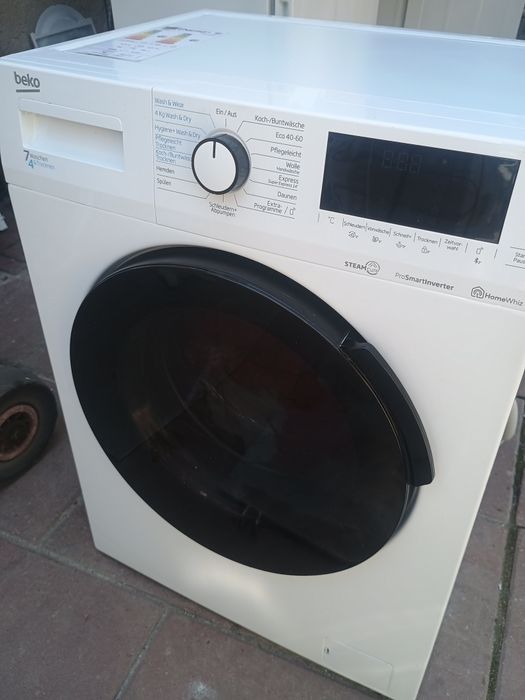 Beko cu uscător 7/4 kg mașină de spălat