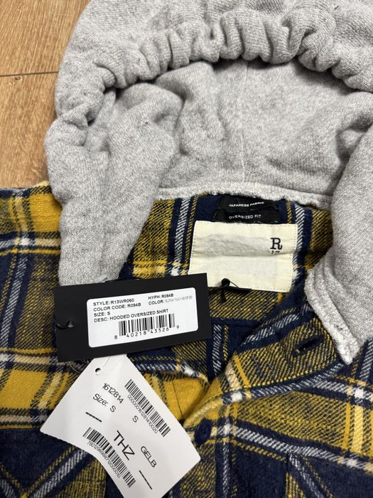 Дамска риза R13 с качулка S размер Oversize