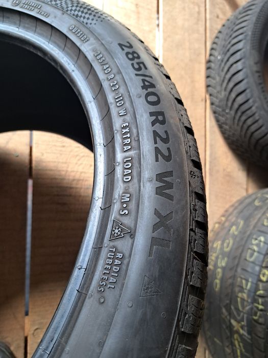 Anvelope desperecheate 285/40 R22 Continental si Pirelli