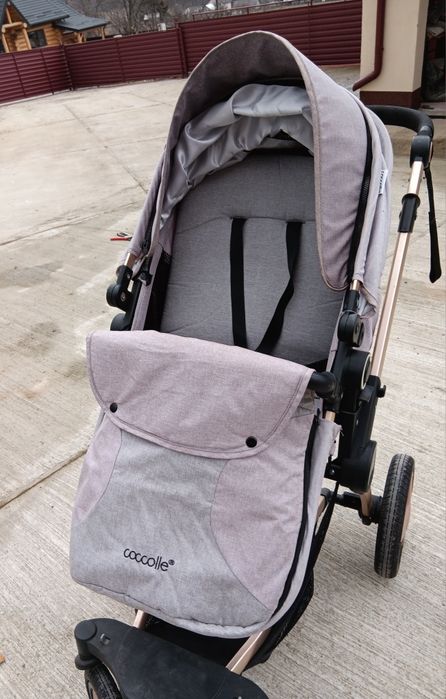 Caricior transformabil 3 in 1 Coccolle Ambra, Rose Gold