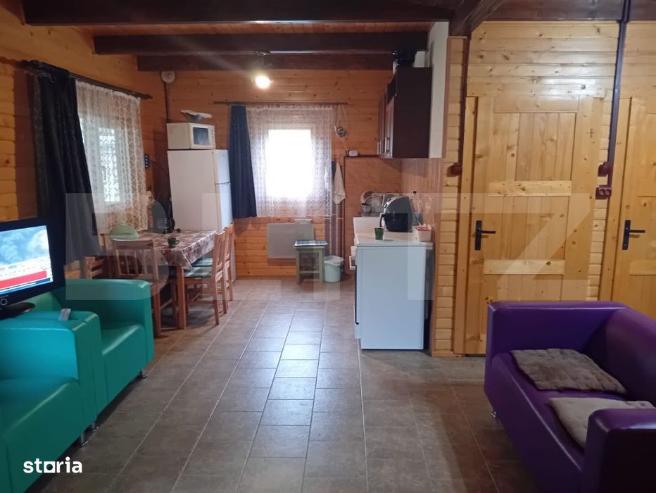Cabana + teren generos, 60 mp utili, 30 km de Deva - Boz
