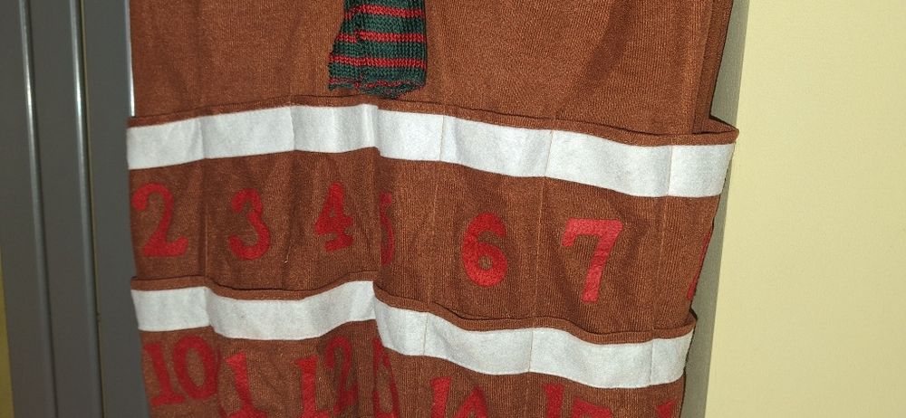 Decoratiune urs, Calendar Crăciun!