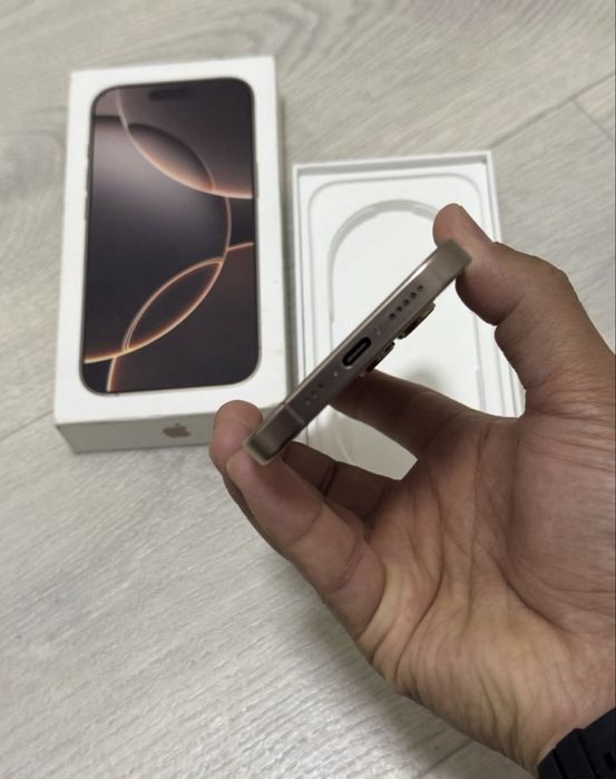 Iphone 16 Pro 128 GB Desert Titanium почти новый идеал айфон