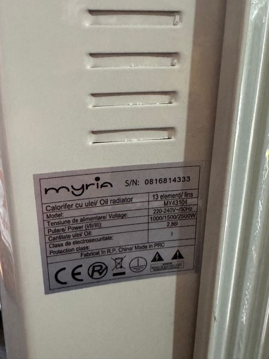 Calorifer electric