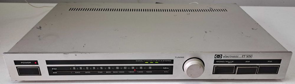 Elite ET 5050 Tuner Radio Analogic ptr amplificator Linie Audio Stereo