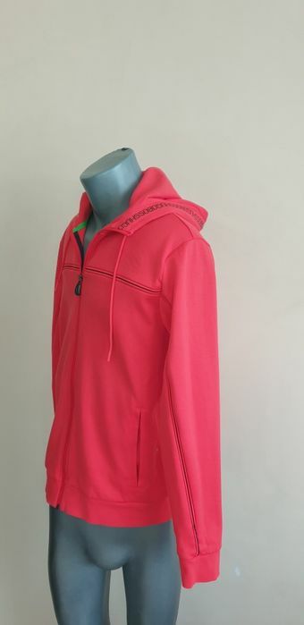 Hugo Boss Green Full Zip Mens Size L ОРИГИНАЛ! Мъжки Суичер!