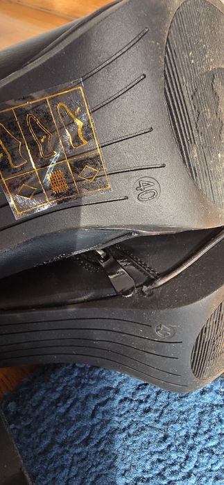 Дамски боти обувки на ток