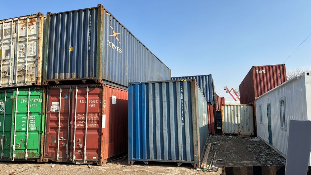 морской контейнер