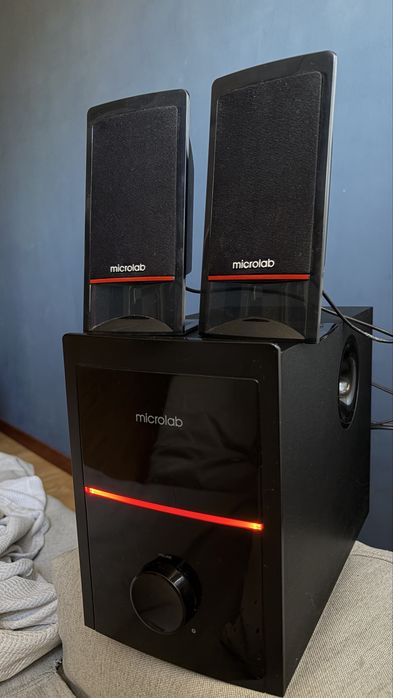 Bluetooth Microlab M-700, мощность 40 Вт, акустика 2.1