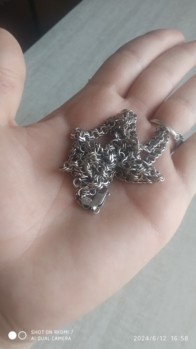 Цепочка серебро 925 пробы