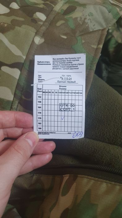 Бушлат военный новый