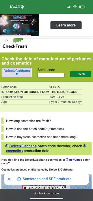 Dolce Gabbana Light Blue Made in Italy 50 si 100ml de dama, 100% orig