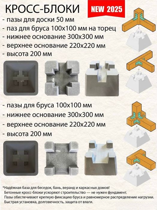 Продам кросс-блоки, формы, пигмент,  бетон, бордюр, поребрик