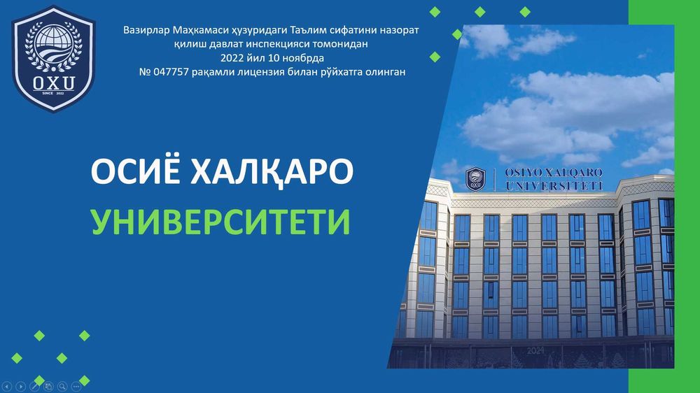 Prezentatsiya / Презентация — Canva, PowerPoint | 1 kun/день