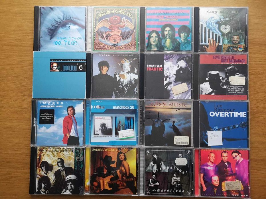 CD uri muzica Rock, Pop, Jazz, Bossa Nova, Mambo, Merengue