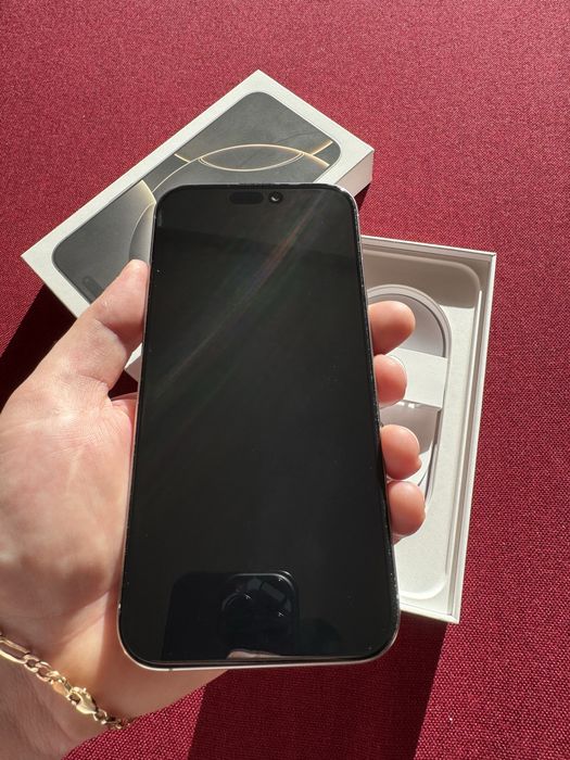 iPhone 16 Pro Max | 256 gb | Natural Titanium | Baterie 100%