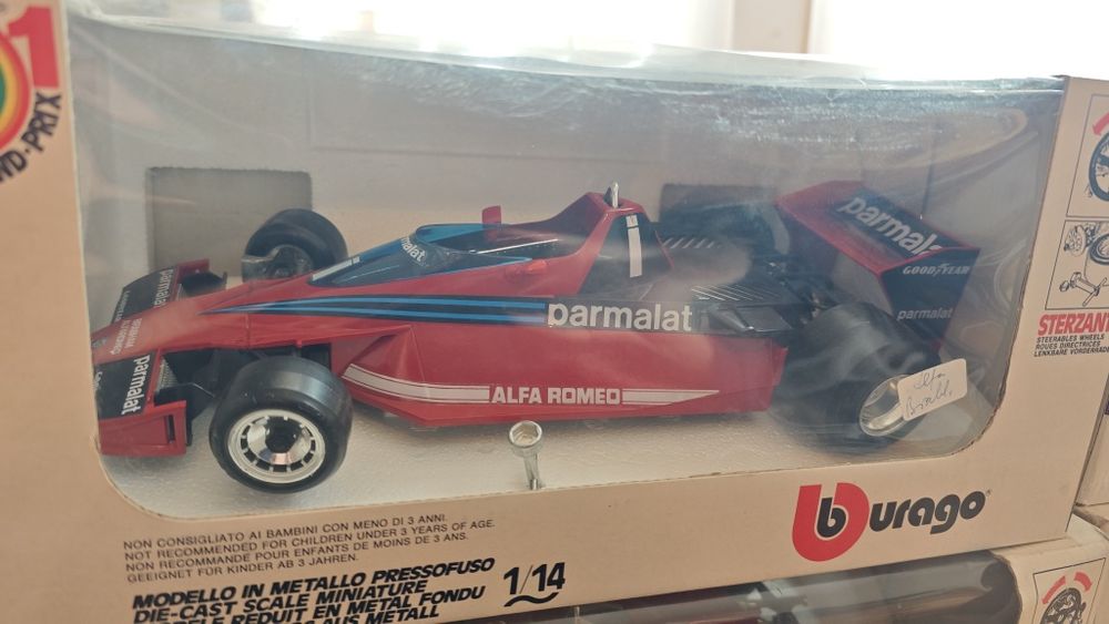 Bburago формули в размер 1/14 от 80-те години
