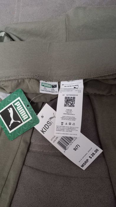 Леггинсы для девочки Puma. Оригинал.