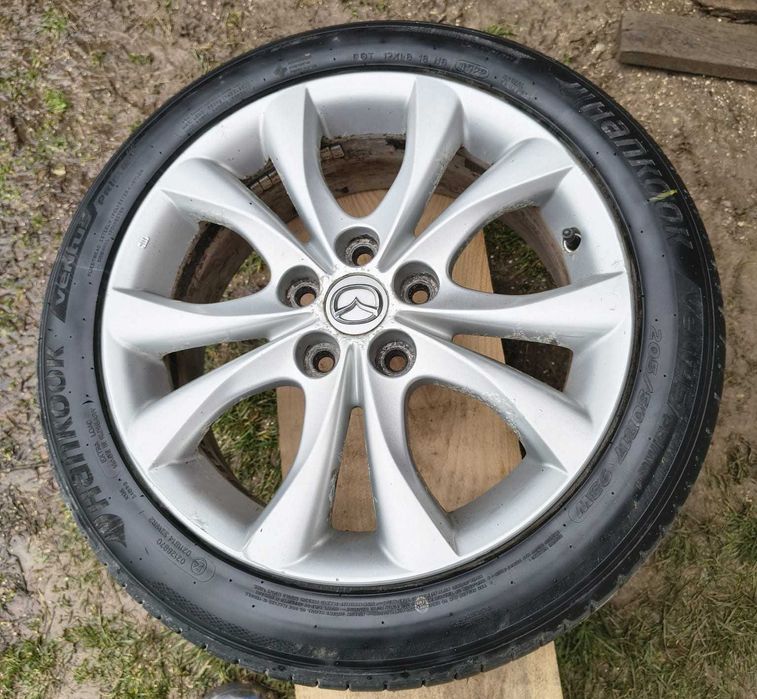 Set roti Mazda jante + anvelope vara Hankook 205/50 R17