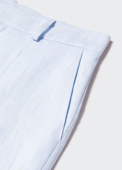 MANGO. Plus  size. 100% лён. Костюмные брюки
