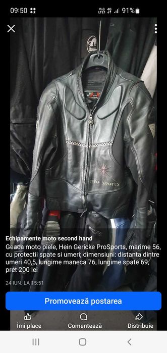 Geci moto diverse marimi