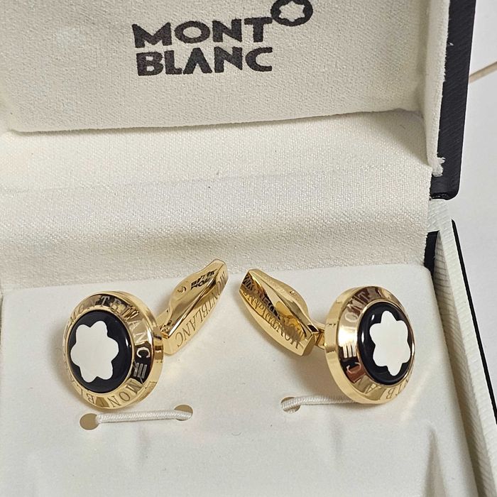 Butoni  camasa Montblanc, auriu